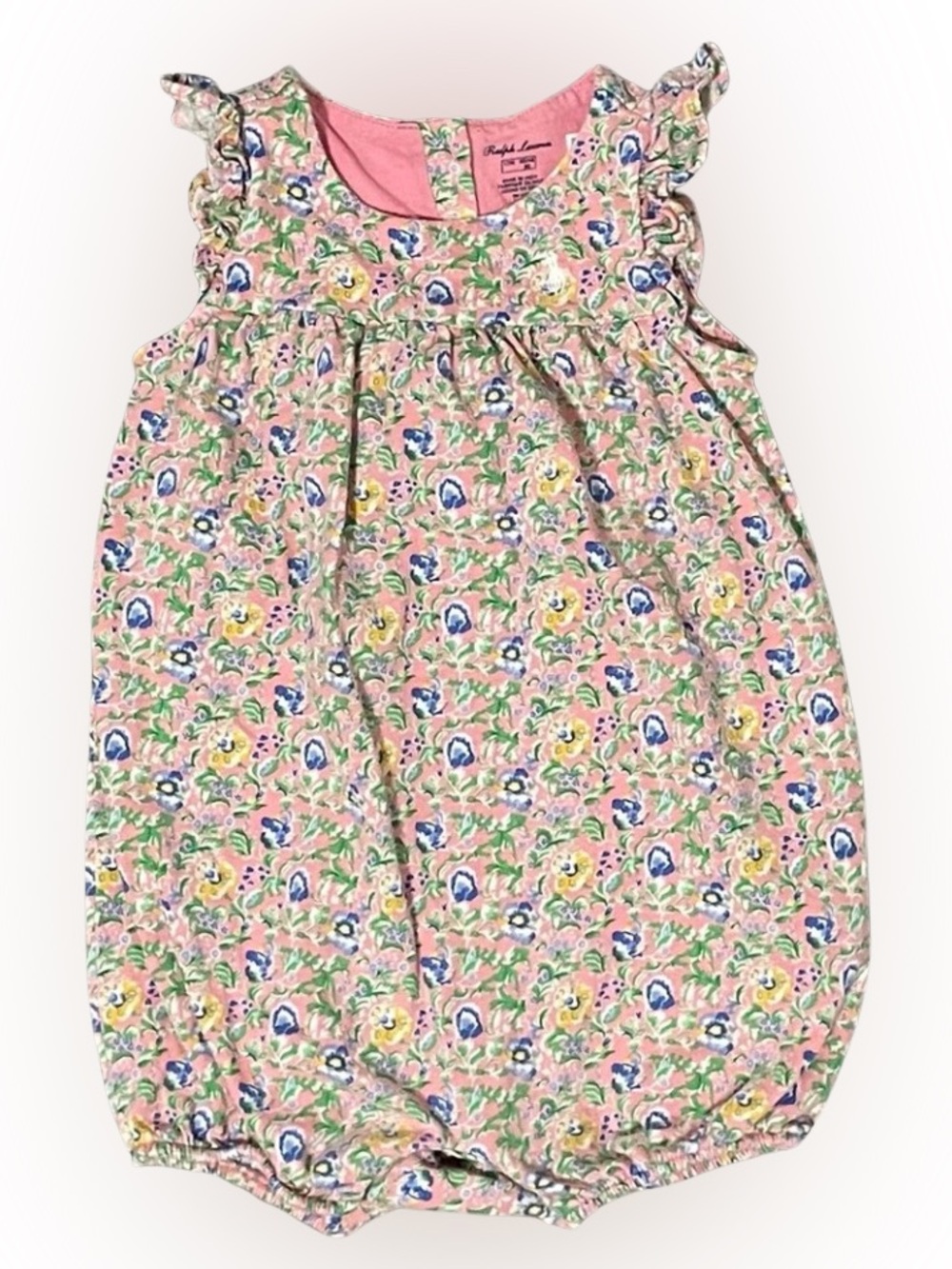 Polo Ralph Lauren
Baby Girls Floral Cotton Jersey Bubble Shortall 12 months